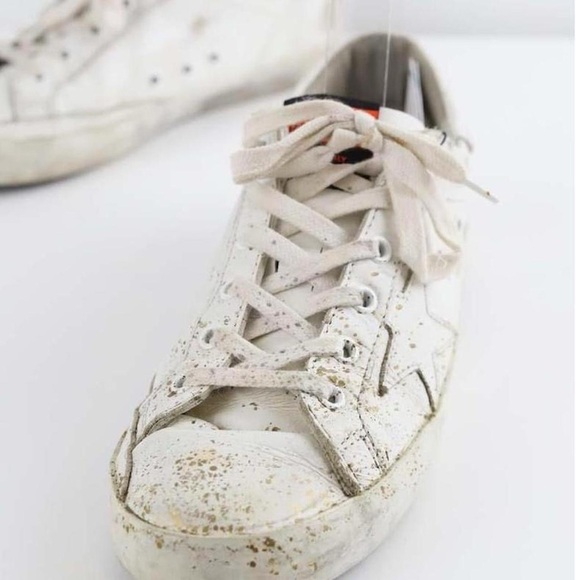 Golden Goose Shoes - Golden Goose White Sneakers